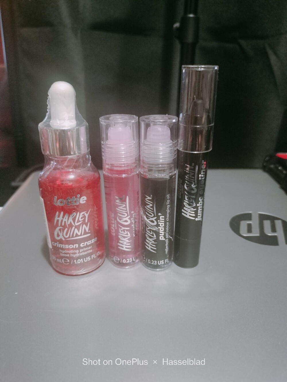 Harley Quinn Lip & Eye Makeup Bundle